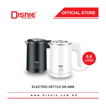 DISNIE DK-2406 ELECTRIC KETTLE 0.6 LTR